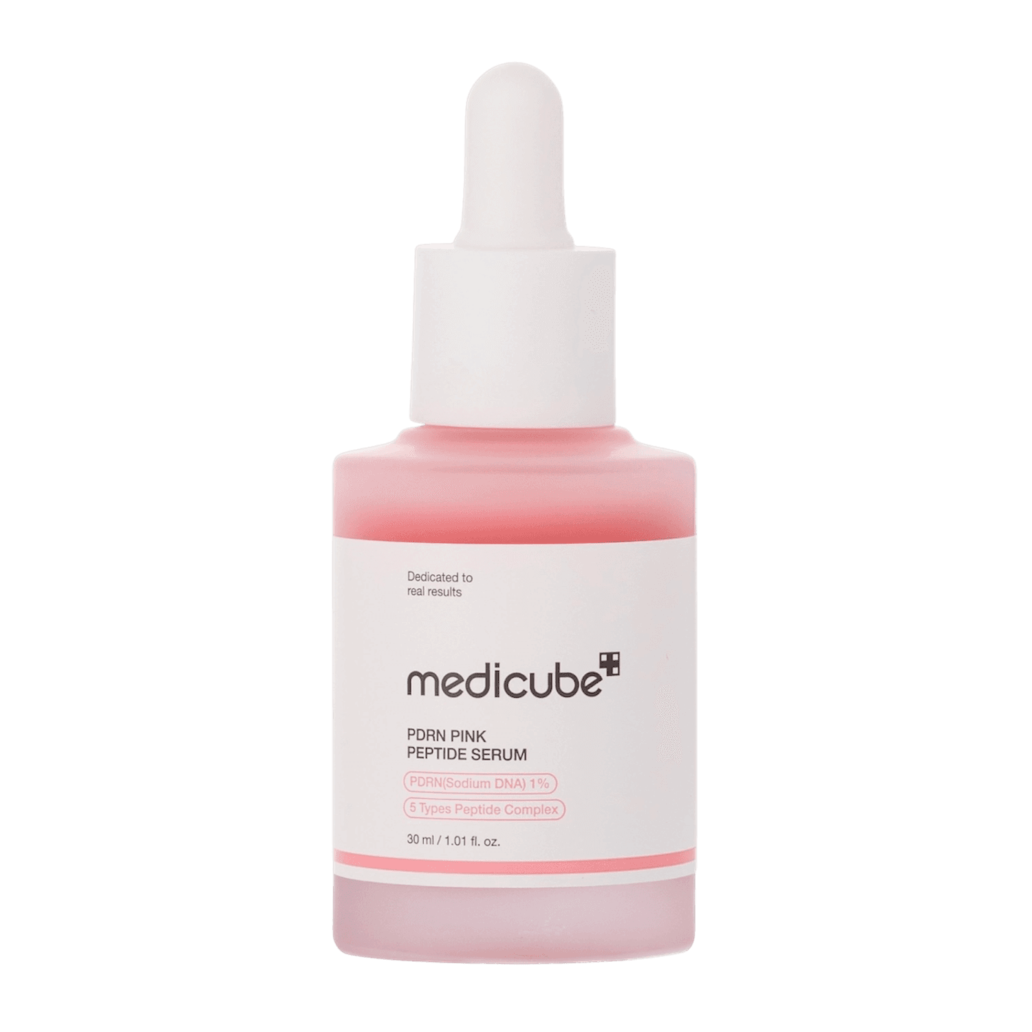 Відновлювальна сироватка з полінуклеотидами та пептидами / Medicube PDRN Pink Peptide Serum (30 мл)