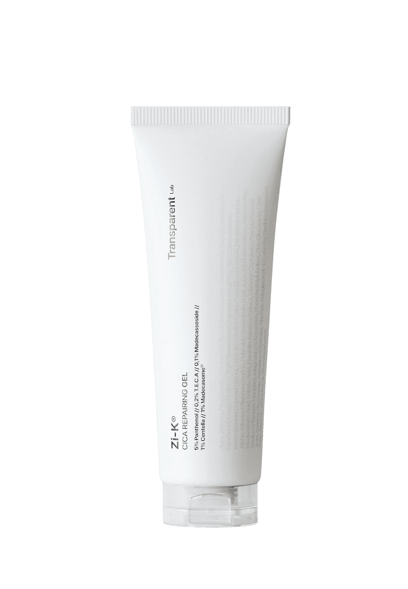 Відновлюючий гель для обличчя з екстрактом центели Transparent-Lab Zi-K Cica Repairing Gel (100 мл)