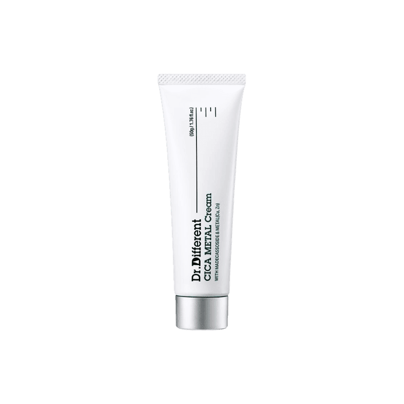 Заспокійливий гель-крем з цинком і трипептидом міді / Dr.Different Cica Metal Quick Soothing Cream (50 г)