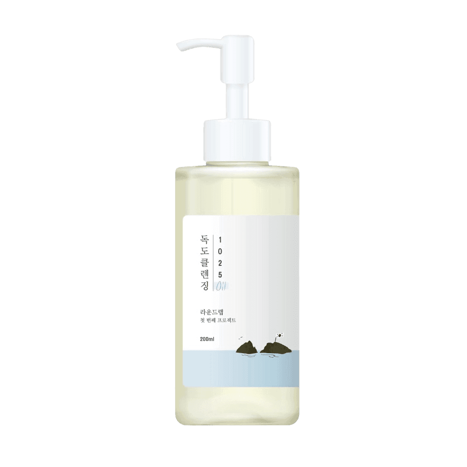 Ніжна очищуюча гідрофільна олія / ROUND LAB 1025 Dokdo Cleansing Oil