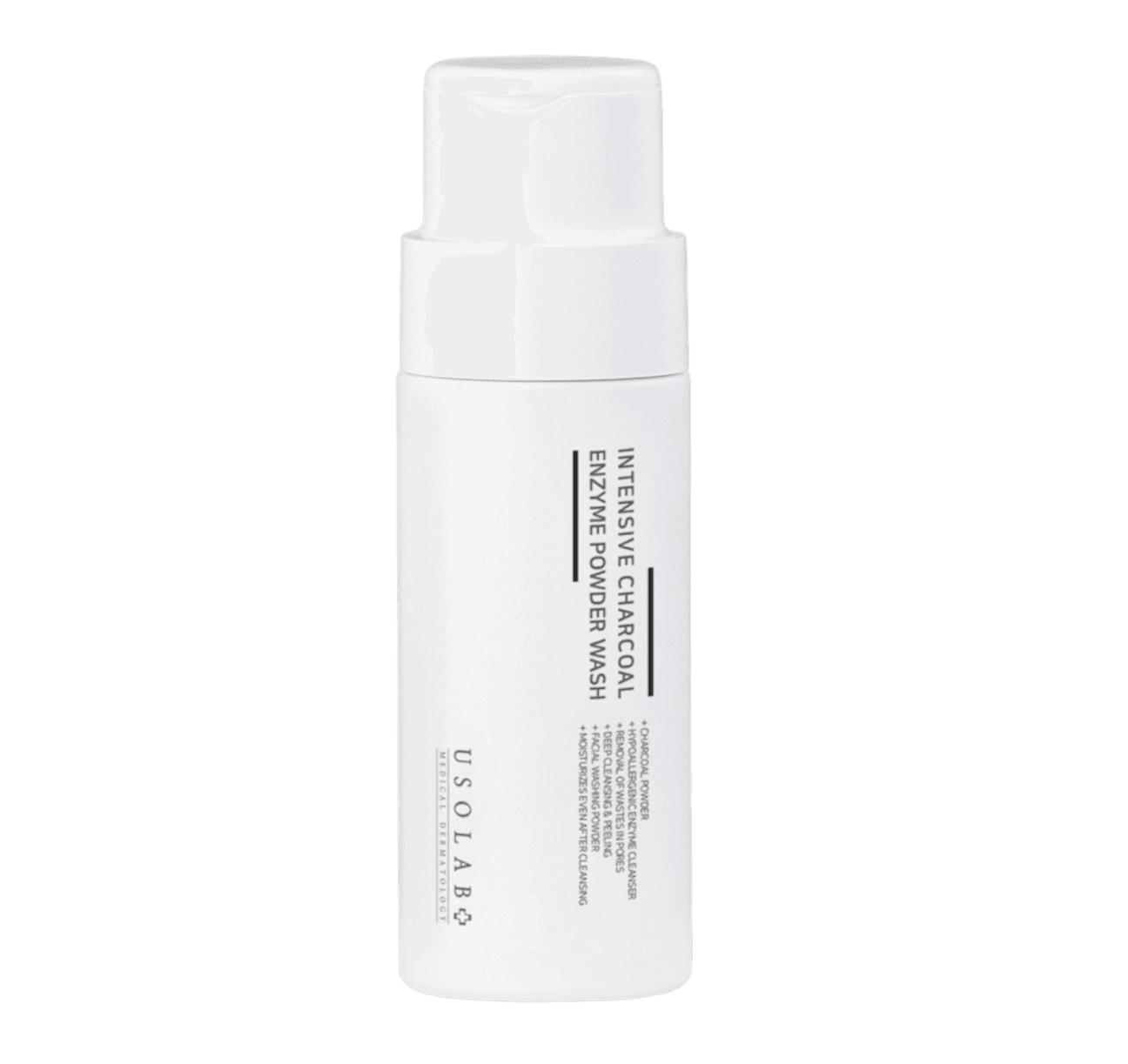 Вугільна ензимна пудра / Usolab Intensive Charcoal Enzyme Powder Wash 50г