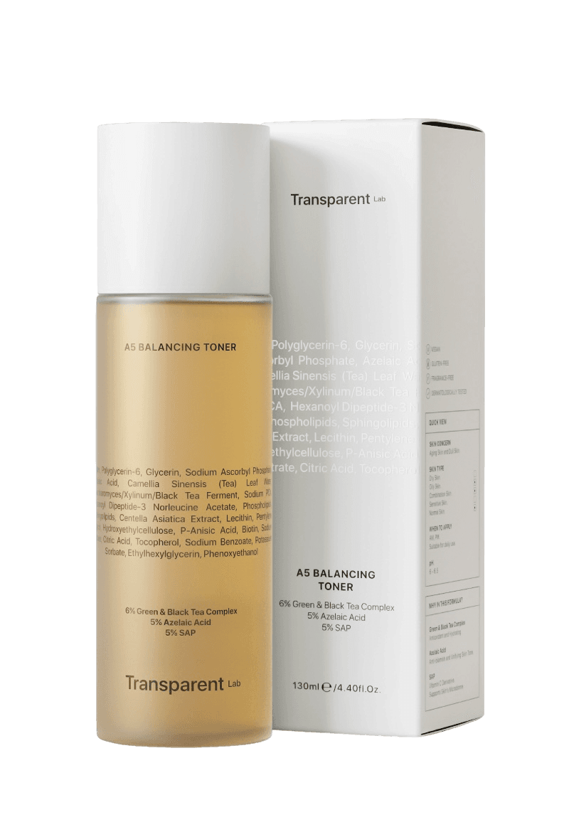 Антиоксидантний та балансуючий тонер / TRANSPARENT-LAB A5 Balancing Toner (130 мл)
