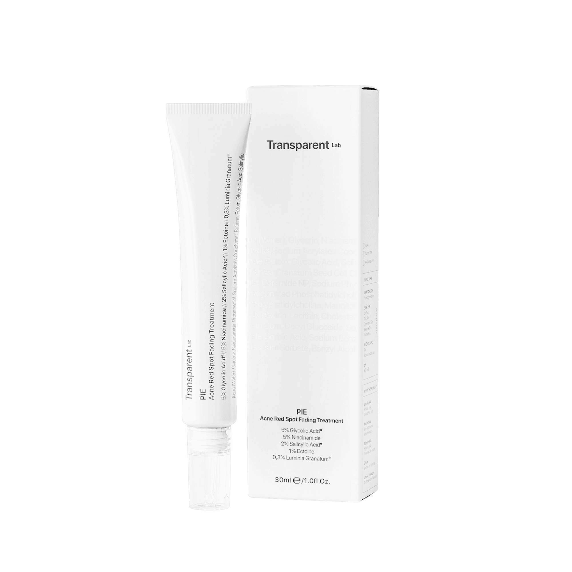 Засіб для лікування постакне / Transparent-Lab PIE Acne Red Spot Fading Treatment (30 мл)