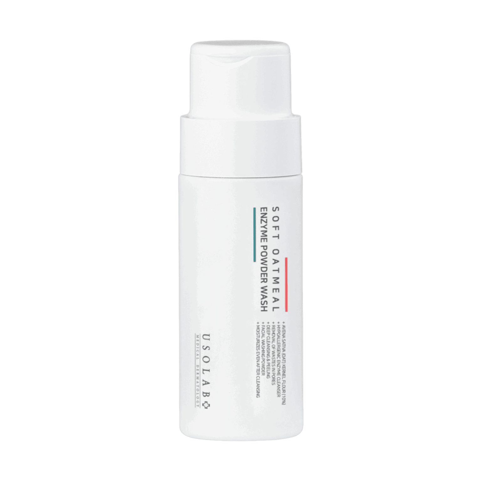 Делікатна ензимна пудра / USOLAB Soft Oatmeal Enzyme Powder Wash (50г)