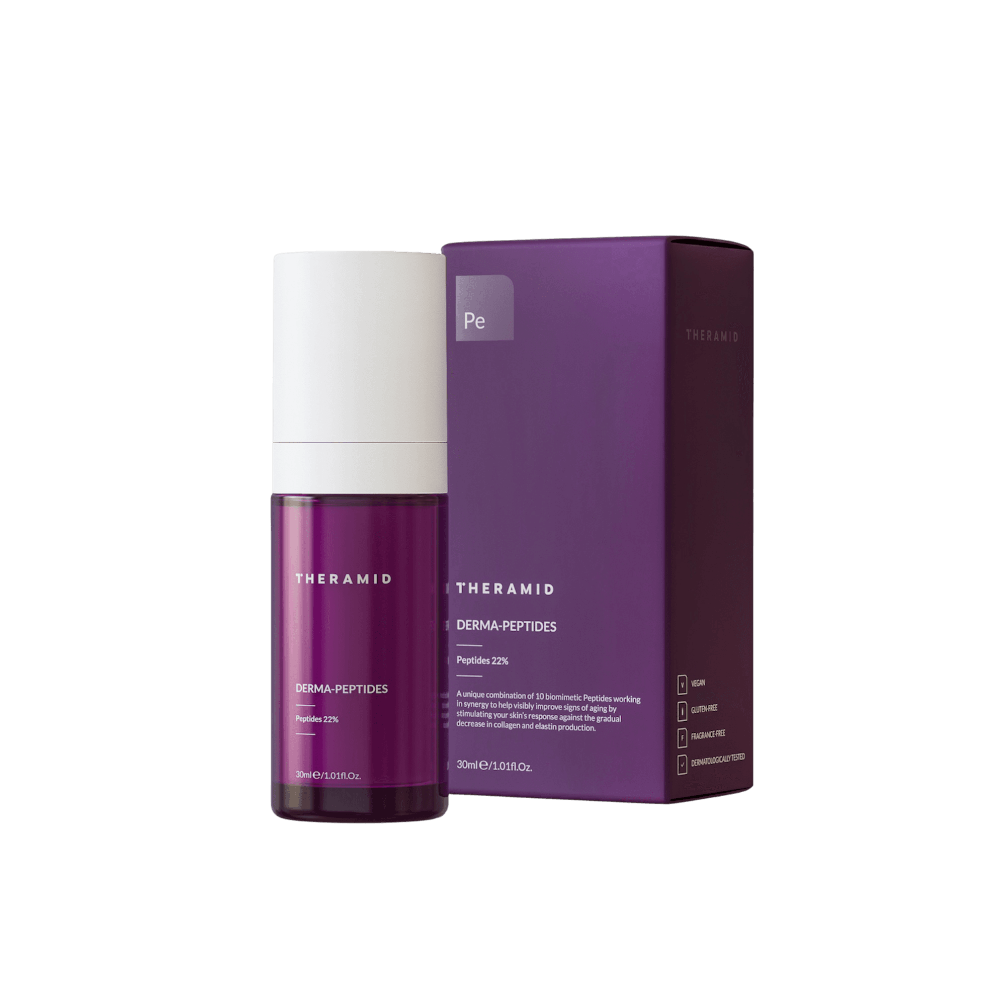 Мультипептидна сироватка для обличчя / Theramid Derma-Peptides (30 мл)