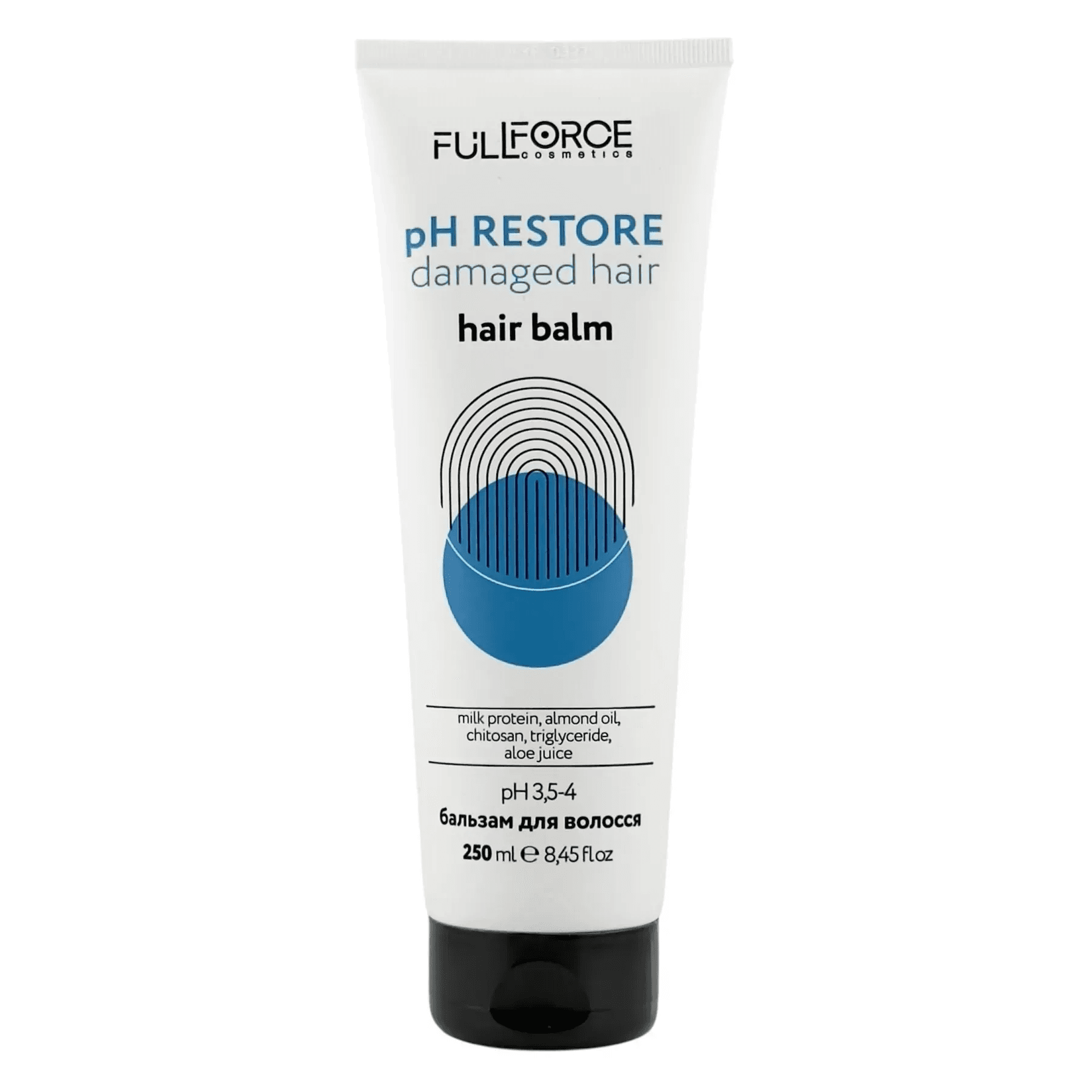 Бальзам для пошкодженого волосся Full Force hair balm pН restore damaged hair (250 мл)