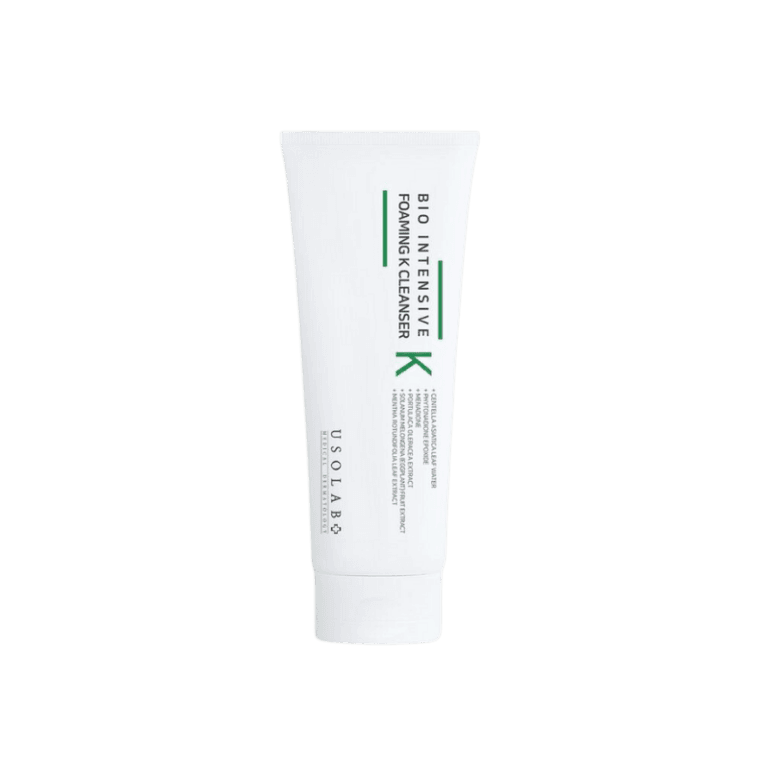 Делікатний засіб для вмивання з вітаміном К / Usolab Bio Intensive Foaming K Cleanser(120мл)