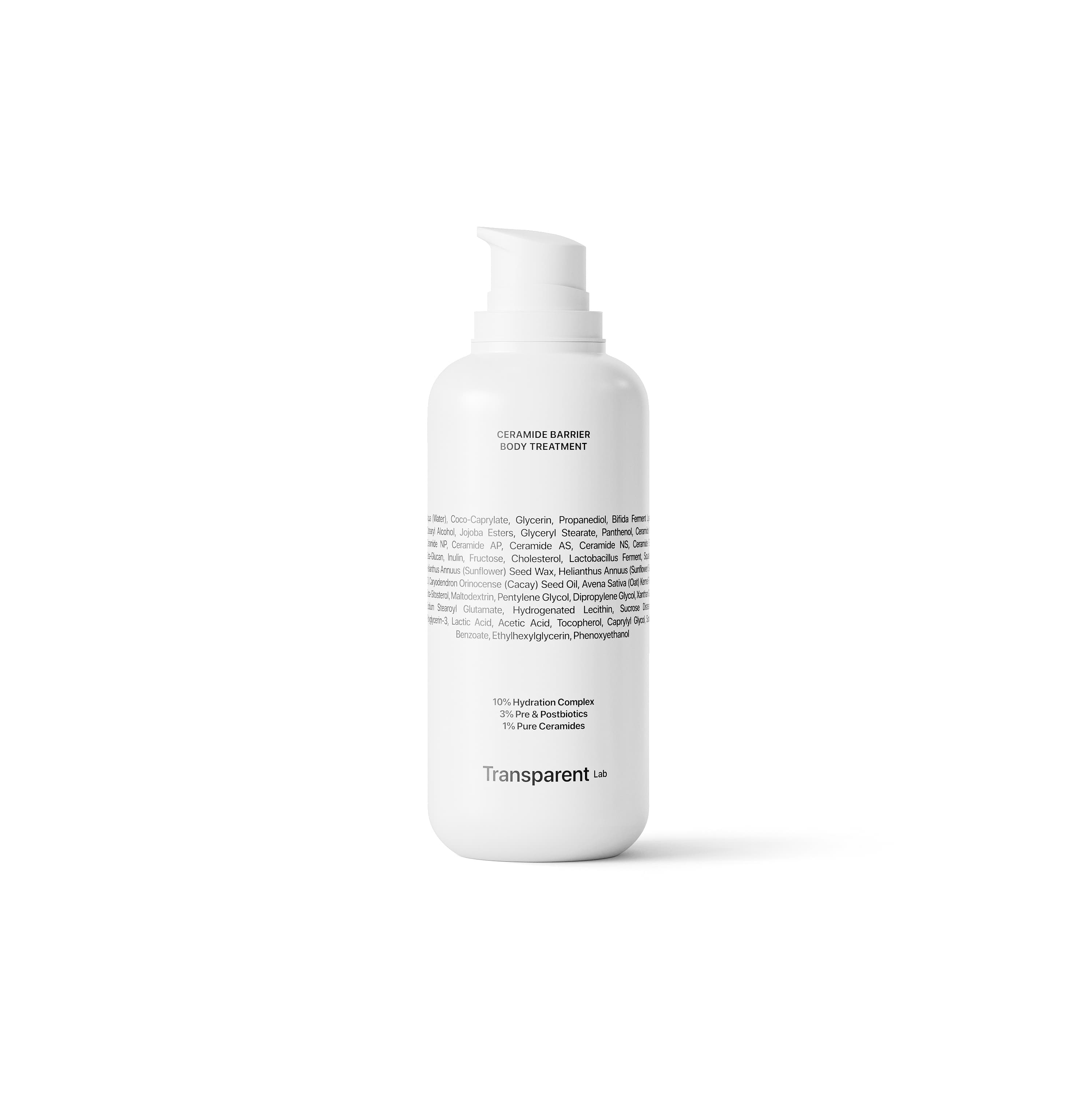 Лосьйон для тіла з керамідами / Transparent Lab Ceramide Barrier Body Treatment (400 мл.)