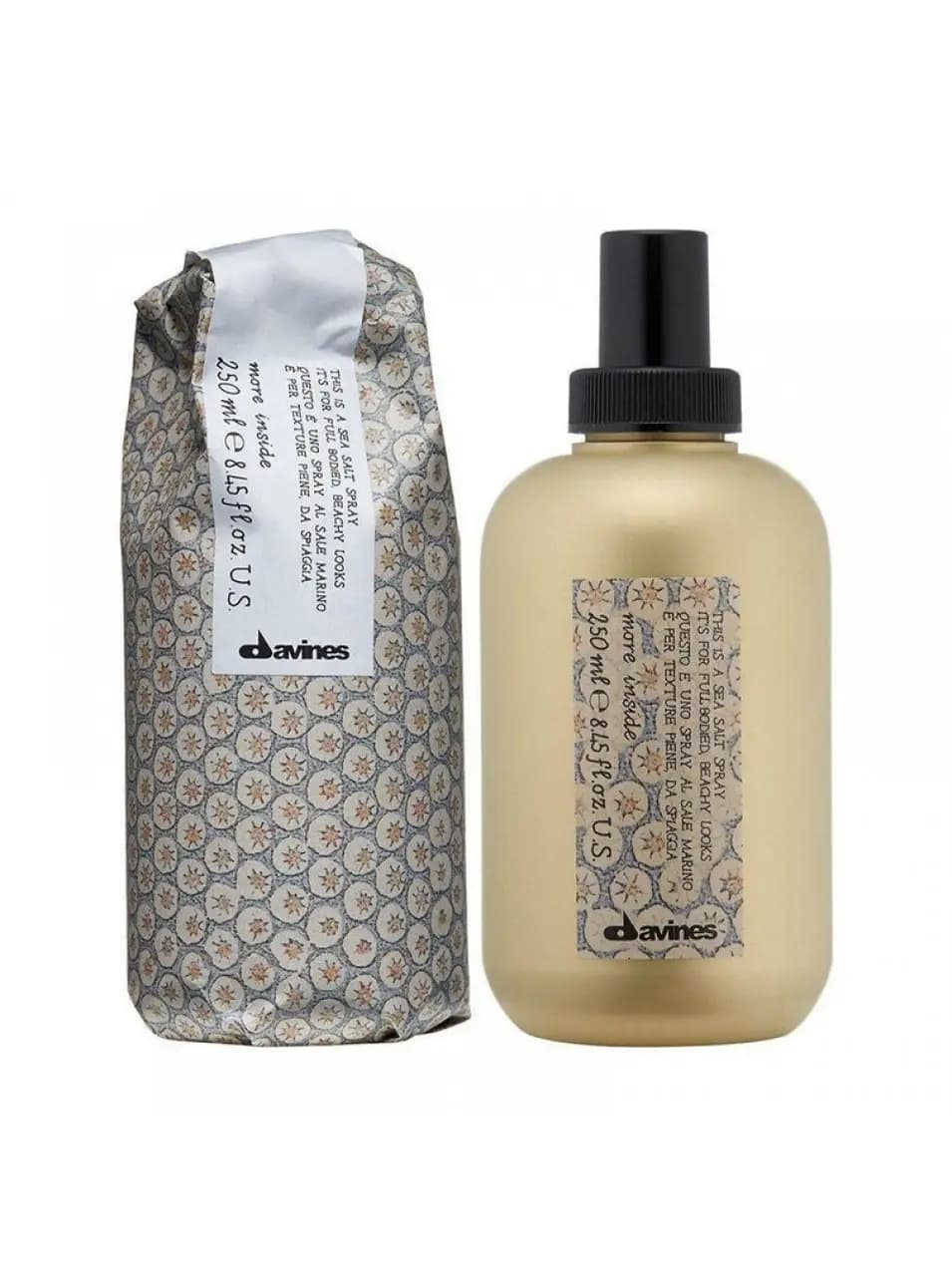 Спрей з морською сіллю для обʼємних укладок / Davines More Inside Sea Salt spray (250 мл)