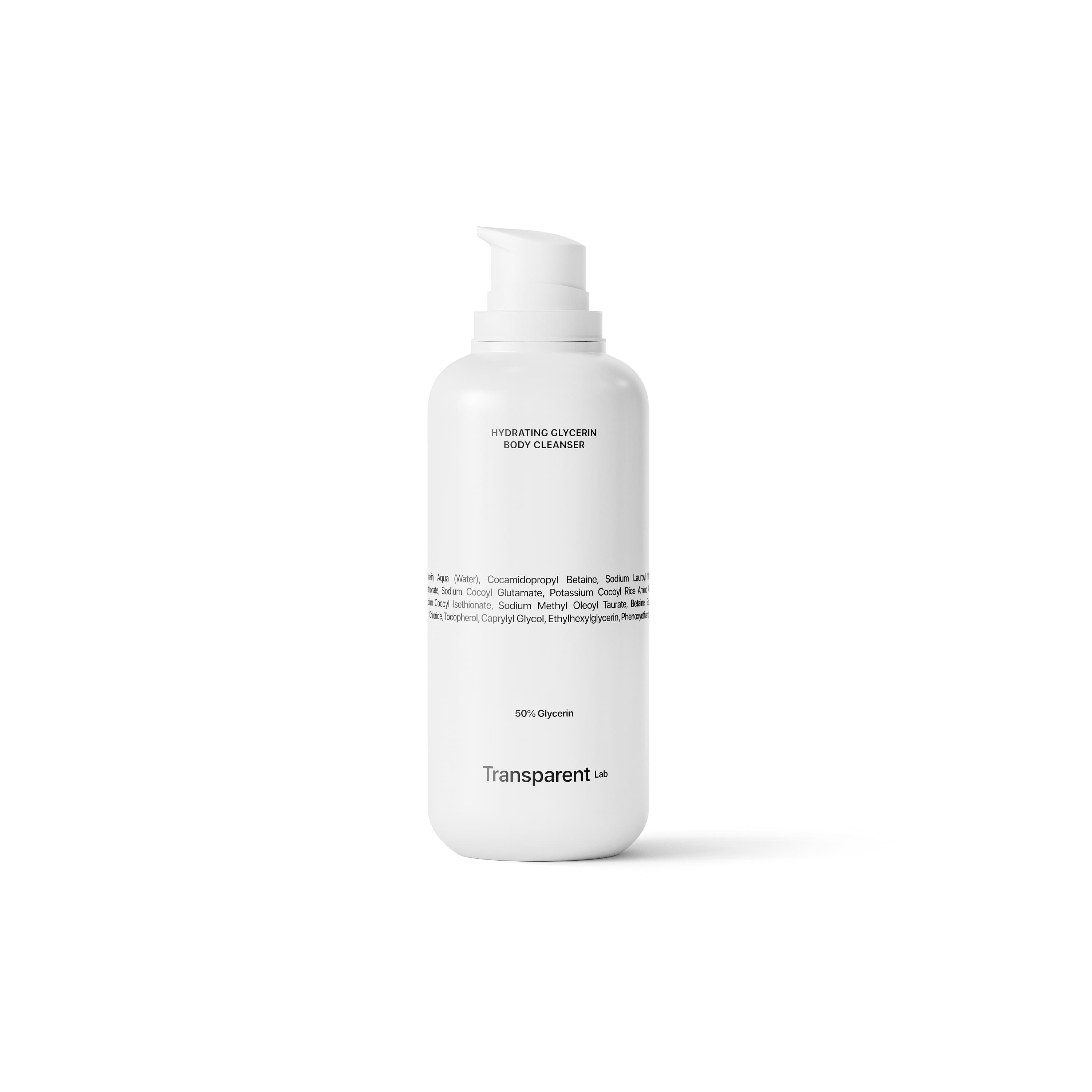 Засіб для очищення тіла з гліцерином / Transparent Lab Hydrating Glycerin Body Cleanser (400 мл.)