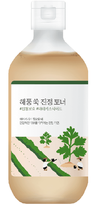 Заспокійливий тонер / Round Lab Mugwort Calming Toner